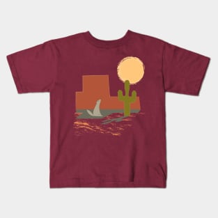 Lispe Desert Shade Kids T-Shirt